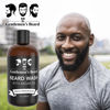 Picture of Beard Wash Shampoo with Argan Oil - Aids Growth and Volume - Beard Shampoo & Softener for Men with Essential Oils - Best Beard Grooming Products for All Types of Beards - Handcrafted in the USA