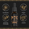 Picture of The Gentlemen's Beard Premium Beard Oil - Conditioner Softener - All Natural Fragrance Free - Softens, Strengthens and Promotes Beard & Mustache Growth - Leave In Conditioner Moisturizes Skin