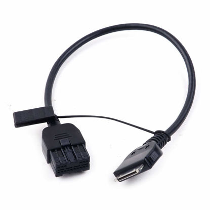 Picture of 30 Pin AUX Input Cable Adapter Fit for iPod iPhone Nissan Infiniti 2007-2013 284H2-1BA0B