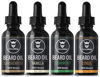 Picture of Striking Viking Beard Oil 4 Pack - Softening and Conditioning Beard Oil for Men - Citrus, Vanilla, Sandalwood, & Cedarwood Variety Scents - Enriched with Argan, & Jojoba Oils