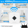 Picture of WiFi Extender Signal Range Booster, Cover Up to 4500 Sq.ft & 30 Devices for Home, WiFi Repeater, Wireless Internet Repeater WiFi Amplifier with Ethernet Port & Access Point