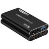 Picture of Wiistar USB Audio Video Capture Card 1080P60fps HDMI to USB3.0 Video Capture Device YUY2 with Microphone 4K30Hz HDMI Loopout for Game Recording Live Streaming PS4 Compatible with Windows Mac OS System