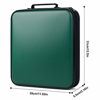 Picture of CD Case, COOFIT DVD Storage DVD Case VCD Wallets Storage Organizer DVD Storage 160 Capacity Green