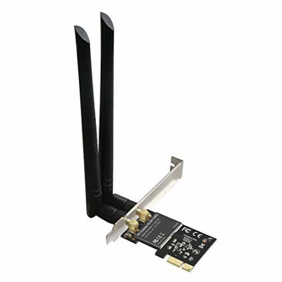 Picture of PCIe Wireless WiFi PCIe Card - AC1200 Dual-Band Network Adapter Card RTL8812AE Nic for PC Windows/Mac OS/Linux