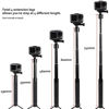 Picture of Extendable Aluminum Selfie Stick Monopod for Action Camera, EaxanPic Handheld Telescoping Monopod Hand Grip for GoPro Max/10/9/8/7/6/5/4/3+,DJI OSMO,Insta 360 One R (Hand Grip - Simple Version)