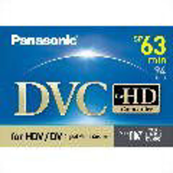 Picture of Panasonic AY-DVM63HD MiniDV Cassette (63 Minute)