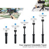 Picture of JJC 2 in 1 Extendable Mini Vlogging Tripod & Selfie Stick for Sony ZV-1 II ZV-1F ZV1 ZV-E1 RX100 VII A6000 A6100 A6300 A6400 A7C Canon EOS M50 M6 Mark II R7 R10 G7X Mark III Panasonic G100 G9 & More