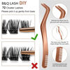 Picture of DIY Lash Extension Kit B07 Lash Cluster B&Q, Individual Lashes Eyelash Clusters with Mascara Brush Eyelash Glue Remover Lash Applicators for DIY Eyelashes Extensions (Kit,B07)