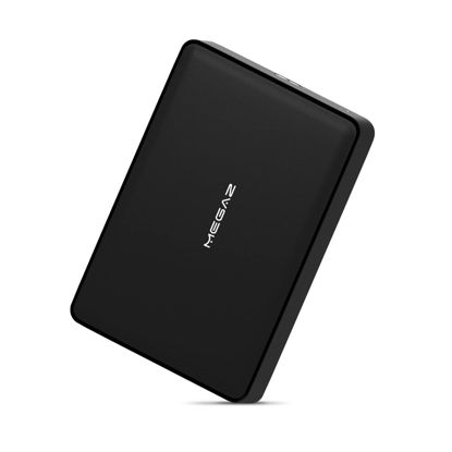 Picture of MegaZ 120GB External Hard Drive Backup Slim 2.5'' Portable HDD USB 3.0 for PC, Mac, Laptop, Chromebook, 3 Year Warranty