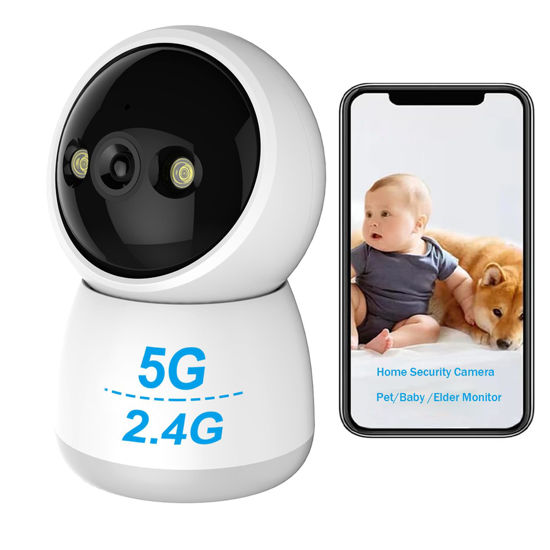 Picture of kaltagled Indoor Security Camera 2K, 3MP Pet Camera with Phone App, WiFi 2.4GHz/5G Home Security Camera Pan Tilt with Night Vision, 24/7, 2-Way Talk, Motion Detection for Dog/Baby Monitor/Elder…