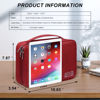 Picture of SELLYFELLY Electronic Bag Travel Cable Accessories Bag Waterproof Double Layer Electronics Organizer Portable Storage Case for Cable, Cord, Charger, Phone, Adapter, Power Bank, Kindle, Hard Drives