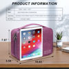 Picture of Electronic Bag Travel Cable Accessories Bag Waterproof Double Layer Electronics Organizer Portable Storage Case for Cable, Cord, Charger, Phone, Adapter, Power Bank, Kindle, Hard Drives