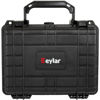 Picture of Eylar Protective Camera Hard Case Water & Shock Proof w/Foam, TSA Standards 9.12 inch 7.56 inch 4.37 inch (Black)