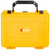 Picture of Eylar Protective Camera Hard Case Water & Shock Proof w/Foam, TSA Standards 9.12 inch 7.56 inch 4.37 inch (Yellow)