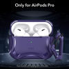 Picture of ESR for AirPods Pro 2nd Generation Case (HaloLock), Compatible with Airpods Pro Case 2nd/1st Gen (2023/2022/2019), Compatible with MagSafe, Powerful Drop Protection, Magnetic Lid, Purple