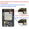 Picture of 2PCS ESP32-CAM-MB, Aideepen ESP32-CAM W BT Board ESP32-CAM-MB Micro USB to Serial Port CH-340G with OV2640 2MP Camera Module Dual Mode