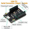 Picture of 2PCS ESP32-CAM-MB, Aideepen ESP32-CAM W BT Board ESP32-CAM-MB Micro USB to Serial Port CH-340G with OV2640 2MP Camera Module Dual Mode