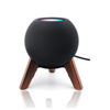 Picture of Real Wood Stand for Homepod Mini(2020 Released), Wooden Holder Tripod with Metal Frame,Safe Stable Mount with Anti-Slip Silicone pad Protects Home pod Mini Speaker Well (Color:Walnut)