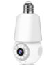 Picture of WiFi Light Bulb Cameras for Home Security 2K 360° PTZ Motion Sound Detection Tracking Alarm Light Socket Security Cameras Wireless Outdoor Indoor Color Night Vision 2-Way Talk 24/7 SD Cloud Storage