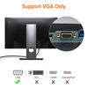 Picture of CableCreation USB 3.0 to VGA Cable 6 Feet, USB to VGA 15 Pin Adapter 1080P @ 60Hz, with Built-in Driver Only Support Windows 10/8.1/8 / 7 (NO XP/Vista/Mac OS X), 1.8 M /6FT,Black