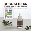 Picture of IUNIK Beta-Glucan Power Deep Moisture Vegan Serum 400,000 ppm Intense Hydration Mushroom Yeast Extracts Naturally-derived - Dry Mature Sagging Sensitive Skin Cell Regenerating Lifting Korean Skincare