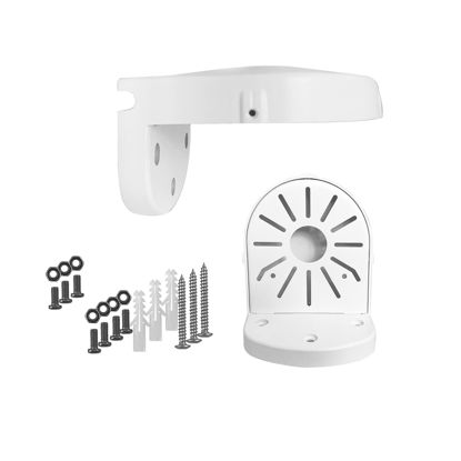 Picture of WiTi Universal Wall Mount Bracket for Dome Security Camera,Deep Base Junction Box Cable Management Mounting Case, CCTV IP Surveillance Cameras Holder Metal Solid Powder Spray Coating