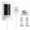 Picture of OLAIKE Indoor/Outdoor Power Adapter Plug for Ring Stick Up Cam Battery/Plug-in,Ring Spotlight Cam Battery, Weatherproof Cable(5m/16ft) to Continuously Charge Camera,No Need to Change Batteries,White