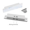 Picture of 10 Sets Pack of Wired Surface Mounted Alarm Magnetic Contacts Door Window Reed Switch Sensor with Double Side Tape