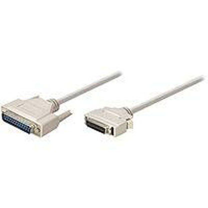 Picture of IEEE 1284 AC Micro-Centronics 36 Male to DB25 Male Cable for HP DeskJet & Laserjet Printers (6 Feet)