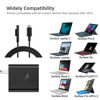 Picture of 45W USB C Charger for Microsoft Surface Pro, Sisyphy Super Fast Charger with 6ft Surface Cable, GaN Tech PD3.0 QC3.0 PPS, Compatible for Surface Pro Surface Go and More USB C Laptops and Phones