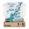 Picture of Schick Hydro Silk Sensitive Skin Razor for Women With 5 Moisturizing Razor Blade Refills