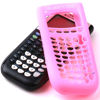 Picture of Guerrilla TI84PINKSC Silicone Case for Texas Instruments TI-84 Plus Graphing Calculator, Pink