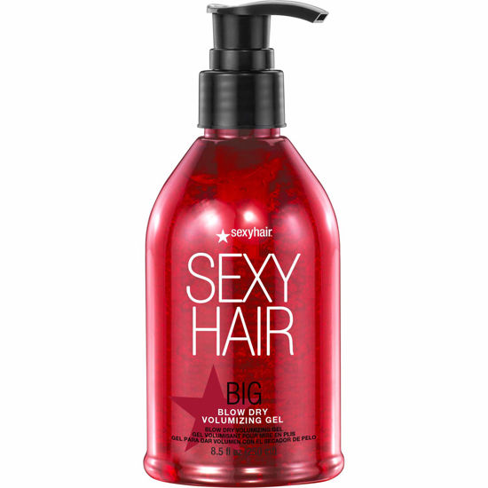 Picture of SexyHair Big Blow Dry Volumizing Gel| Added Volume with Hold | Up to 72 Hours of Humidity Resistance | All Hair Types, 8.5 Fl Oz (Pack of 1)