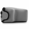 Picture of MegaGear MG1532 Nikon Coolpix P1000 Ultra Light Neoprene Camera Case - Gray, Compact