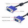 Picture of DaFuRui 3Pack VGA to VGA Cable，10Ft HD15 VGA Male to Male Cable for TV Computer VGA Monitor Cable with Blue Connector