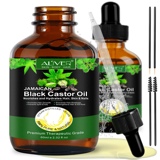 Najel Organic Castor Oil, 80 ml - Ecco Verde Online Shop