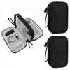 Picture of DDgro Travel Packing Organizer Pouches for Keeping Electronic Tech Accessories Cables Cords Charger Power Bank Mouse Earphones (Black, 2pcs-M)