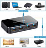 Picture of HDMI Switch 4X1, 4K Ultra HD HDMI Switcher Support HDMI 2.0 HDCP 2.2, 3D, 1080P, 4Kx2k@60Hz (IR Remote Control)