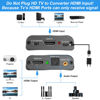 Picture of Hdiwousp HDMI 2.0 Audio Extractor, HDMI to HDMI Optical Toslink SPDIF or 3.5mm AUX Stereo Audio Out,4K@60Hz HDMI Audio Adapter Supports HDCP2.2 18 Gbit/s 4:4:4 HDR 3D