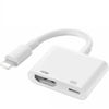 Picture of ĿİghțnÏng to HDMI Adapter, İPhone to HDMI Adapter for TV 1080P, ĿİghțnÏng to Digital AV Adapter Compatible with İPhone , İPad and İPod Models and TV Monitors Projectors -White