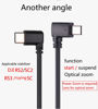 Picture of Camulti Multi to USB-C Control Cable for DJI Ronin RSC2 RS2 RS3 stabilizer Compatible with Sony Camera