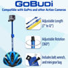 Picture of GoBUDi Adjustable Extension Pole Compatible with All GoPro Hero Cameras (1 Adjustable)