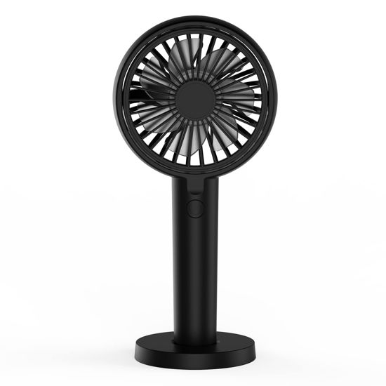 Picture of MACMRD Portable Handheld Fan, Powerful Personal Mini Fan Hand Fan 3 Speed Adjustable USB Rechargeable for Home Office Outdoor Travel