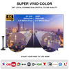 Picture of TV Antenna for Smart TV-2023 Newest Digital HDTV Antenna Indoor/Outdoor with 400+ Miles Range for Local Channel, 360°Reception Support 4K 1080P VHF UHF TV Channels and All TVs