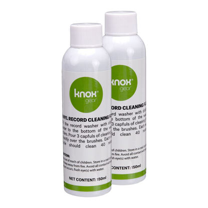 Picture of Knox Gear Cleaning Fluid for Vinyl Record Cleaner (2-pack)