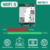 Picture of NETELY Wireless-AC 8265NGW NGFF M2 Interface WiFi Adapter-Wireless-AC 1200Mbps (2.4GHz 300Mbps & 5GHz 867Mbps) Network Card with WiFi Audio Adapter (Wireless-AC 8265NGW)