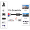 Picture of Dingsun Component to HDMI Converter, YPbPr/RGB+R/L to HDMI Converter Adapter, Support 720P/ 1080P for DVD, VSH, Blu-Ray Player, Wii, PS2/PS3, Xbox 360, Gamecube and More (Female)