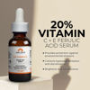 Picture of SKIN DEVA 20% Vitamin C Serum for Face with Vitamin E Plus Ferulic Acid Skincare Serum 1 fl oz 30 ML Rejuvenates Skin to Fresh & Neutralizes Free Radicals to Brighten Even Vitamin Serum