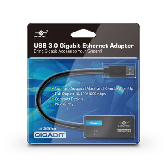 Picture of Vantec USB 3.0 Gigabit Ethernet Adapter (CB-U300GNA)