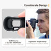 Picture of Soft Silicon Camera Viewfinder Eyecup Eye Cup Eyepiece Replacement for Panasonic Lumix DC-GH6 GH5 II GH5M2 DC-GH5S DC-GH5 Camera EVF Eyeshade Protector Replaces Panasonic 4YE1A561Z